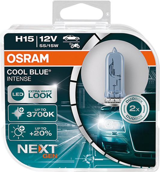 H15 12V 15/55W Cool Blue INTENSE NextGen 5000K