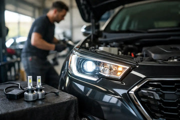 Nya regler för LED-konvertering på bilen
