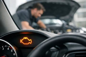 Varför lyser motorlampan igen efter reparation?