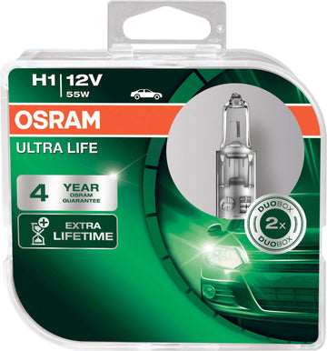 H1 12V 55W ULTRA LIFE 2-pack