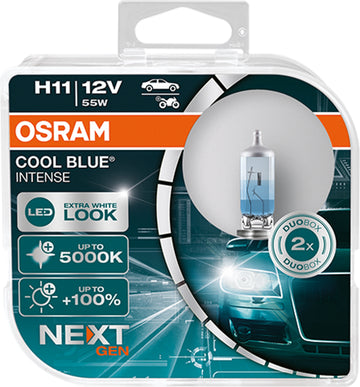 H11 12V 55W Cool Blue INTENSE NextGen 5000K