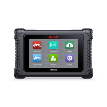 iCarsoft MT PRO – Professionellt Diagnosverktyg för MC & ATV | Stöd för 100+ Märken | 7-tums Touchskärm | Gratis Livstidsuppdateringar