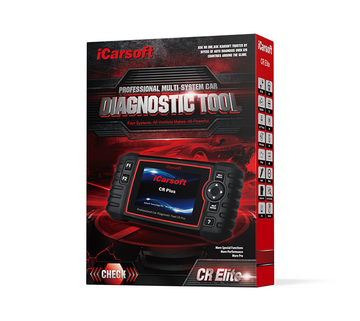 iCarsoft CR Elite OBD2 Felkodsläsare – Multimärkes Diagnosverktyg för Motor, ABS, Airbag & Transmission