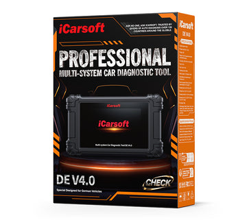 iCarsoft DE V4.0 OBD2 Diagnosverktyg – Avancerad Felkodsläsare för Tyska Bilar