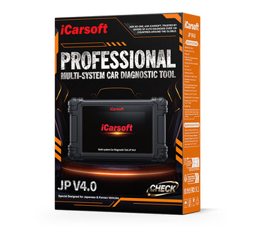 iCarsoft JP V4.0 OBD2 Diagnosverktyg – Felkodsläsare för Japanska & Koreanska Bilar med Bi-direktionell Funktion och Livstids Uppdateringar