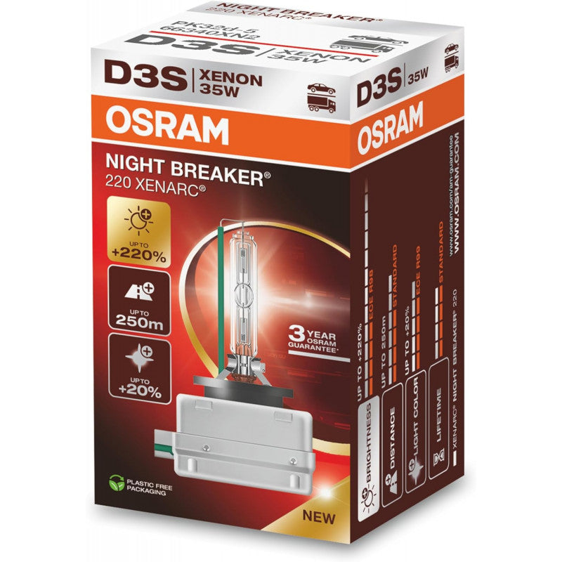 Night breaker D3S xenonlampa från Osram 