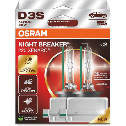 D3S night breaker laser 220% xenarc duo