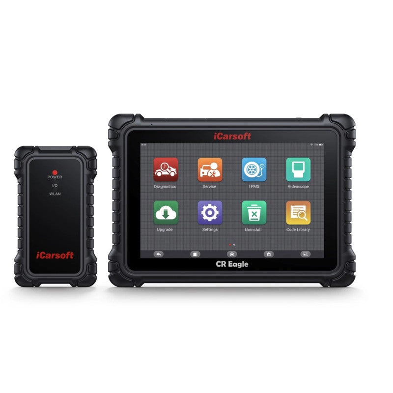 iCarsoft CR Eagle – Kraftfull diagnosverktyg med Bluetooth, DOIP & TPMS | Komplett med kabelkit & kamera
