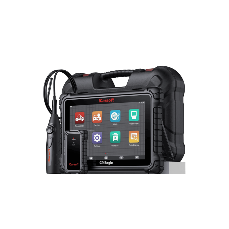 iCarsoft CR Eagle – Kraftfull diagnosverktyg med Bluetooth, DOIP & TPMS | Komplett med kabelkit & kamera