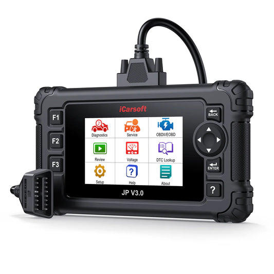 iCarsoft JP V3.0 – Felkodsläsare OBD2 Diagnosverktyg för Japanska & Koreanska Bilar