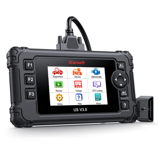 Icarsoft US V3.0 felkodsläsare OBD2 diagnosverktyg för amerikanska bilar